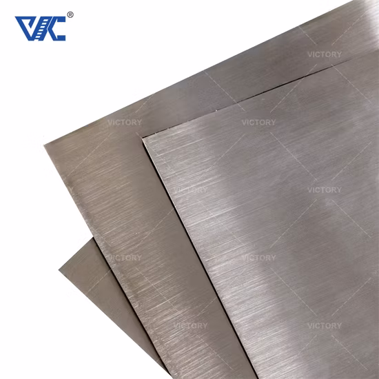 Alliage de nickel Plaque de tôle en alliage de nickel Incoloy 800/800h 825 Inconel 600 625 617 713c 718 X