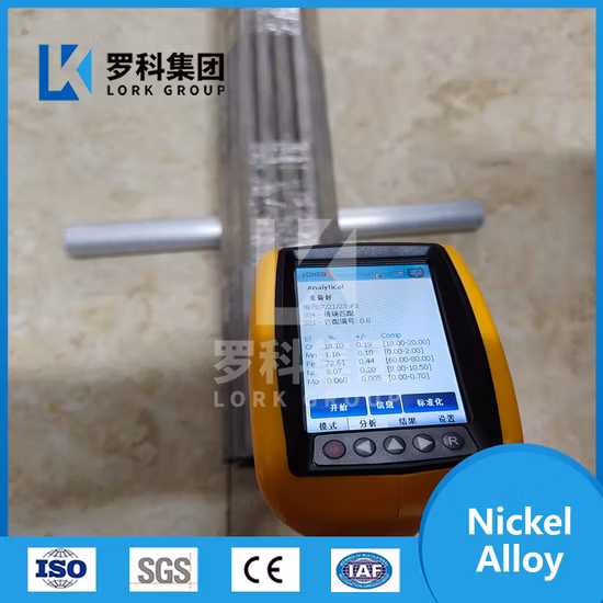 Le nickel a basé l'alliage ASTM B407 Incoloy d'Incoloy 800h/1,4958/Uns N08810