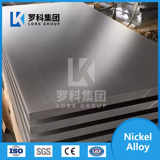 Feuille d'alliage à base de nickel Hastelloy 1000*2000*6mm 2.4375 Feuille d'alliage à base de nickel Nicu30al Uns N05500 K500 Alliage de nickel 2023